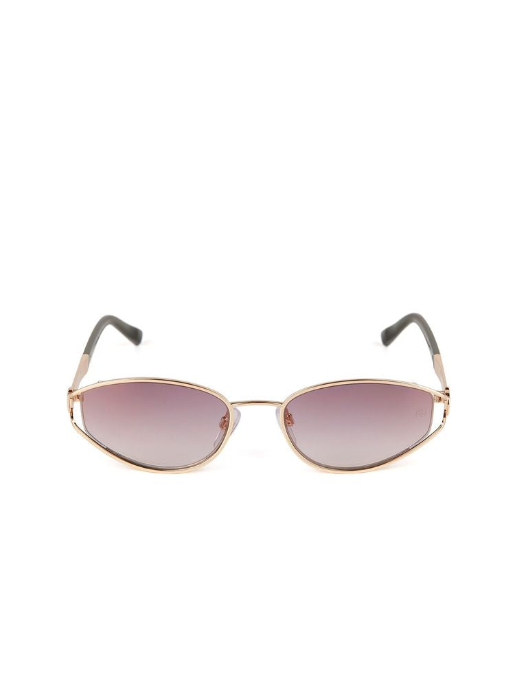 Ana Hickmann Ah3355 Metal-Frame Sunglasses — Gold