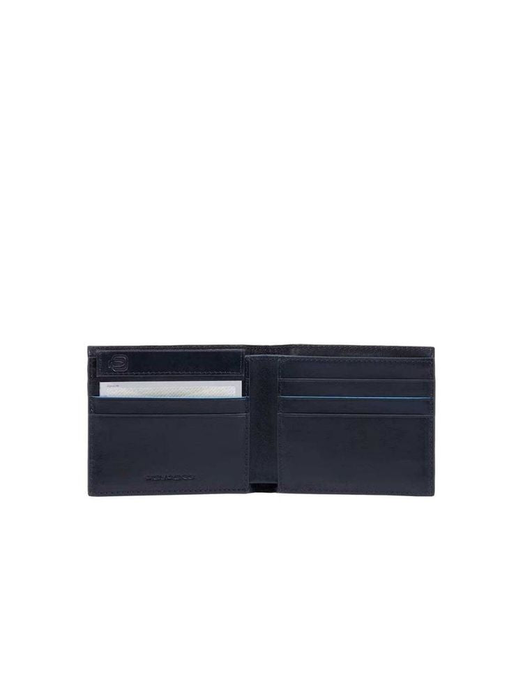 Piquadro B2 Revamp Wallet — Blue Leather