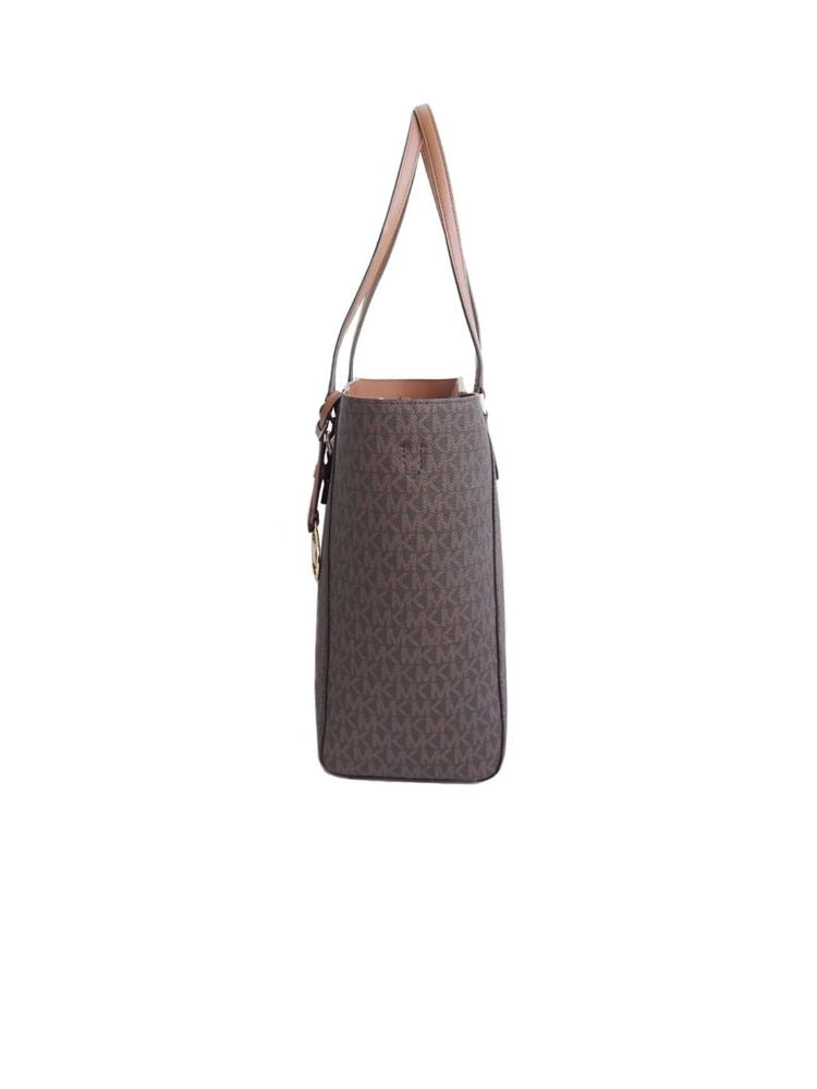 Michael Kors Tote Bag — Brown 88.coated Canvas