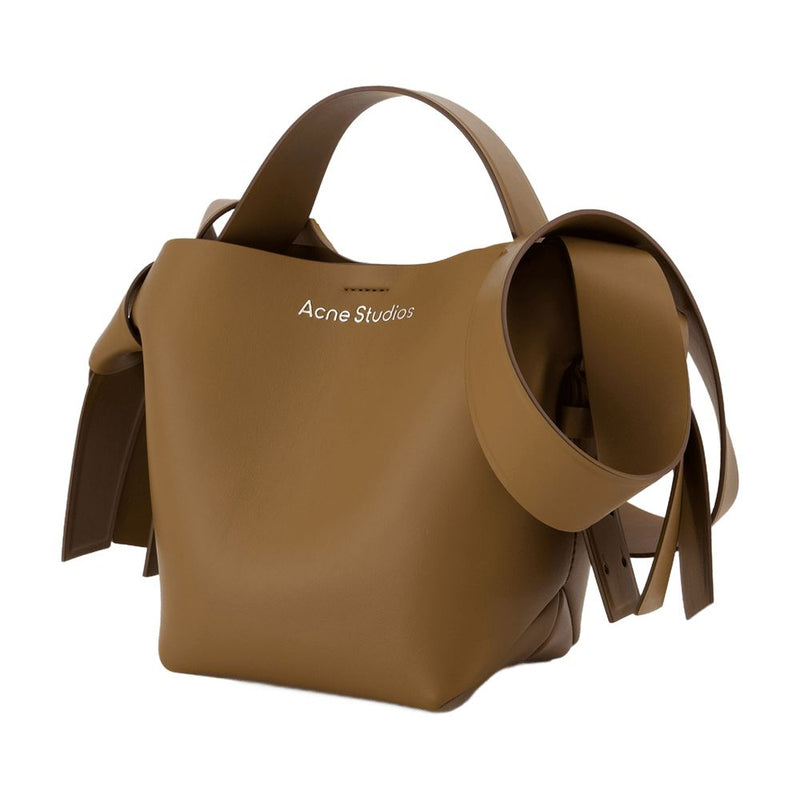Acne Studios Crossbody Bag — Brown Calfskin