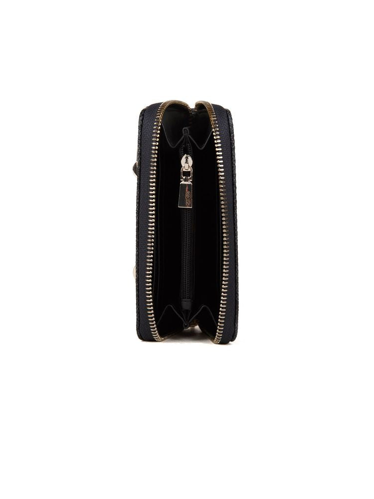 Guess Leona Wallet — Black Polyurethane