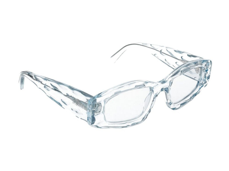 Azzedine Alaia Aa0079s Acetate Square Sunglasses — Light Blue
