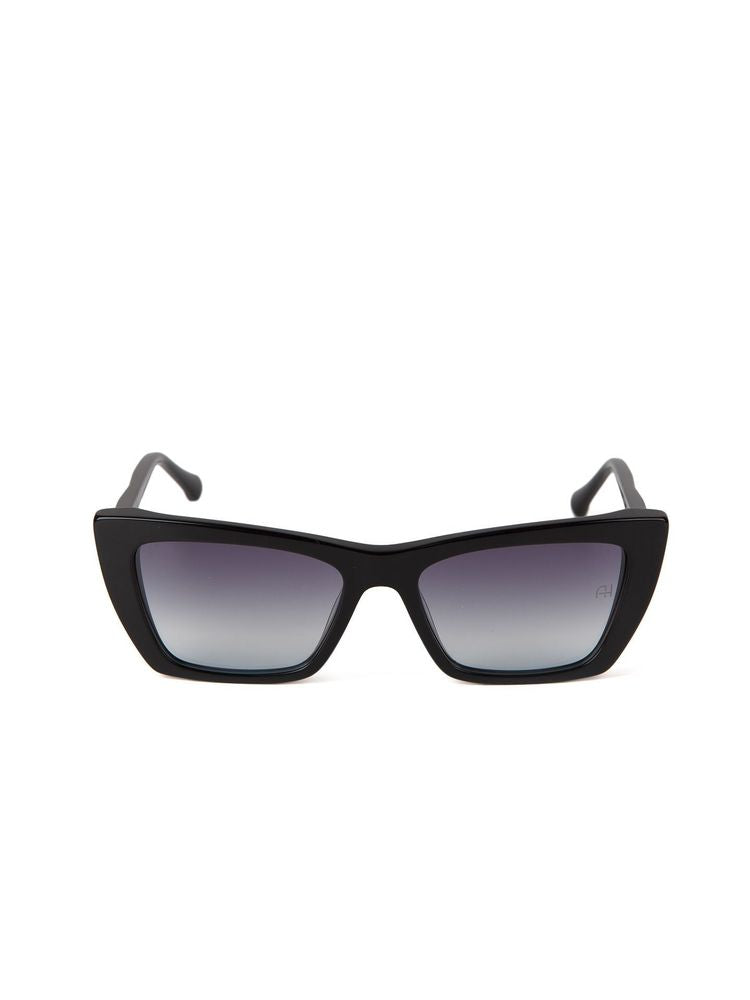 Ana Hickmann Ah9517 Gradient Lens Sunglasses — Black Acetate