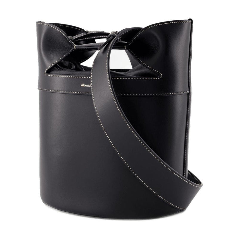 Alexander Mcqueen Crossbody Bag — Black Calfskin