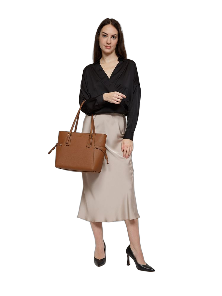 Michael Kors Tote Bag — Brown Leather