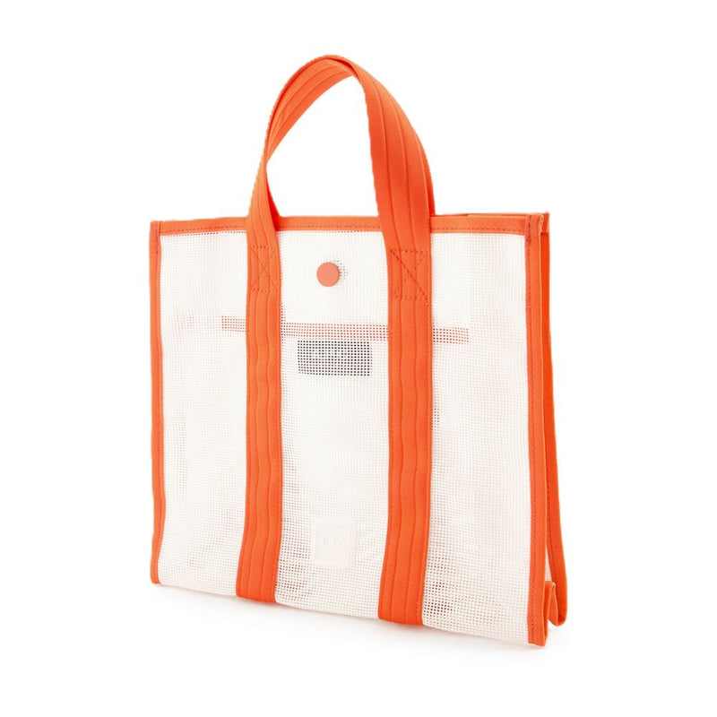 A.p.c. Louise Tote Bag — Orange Pvc