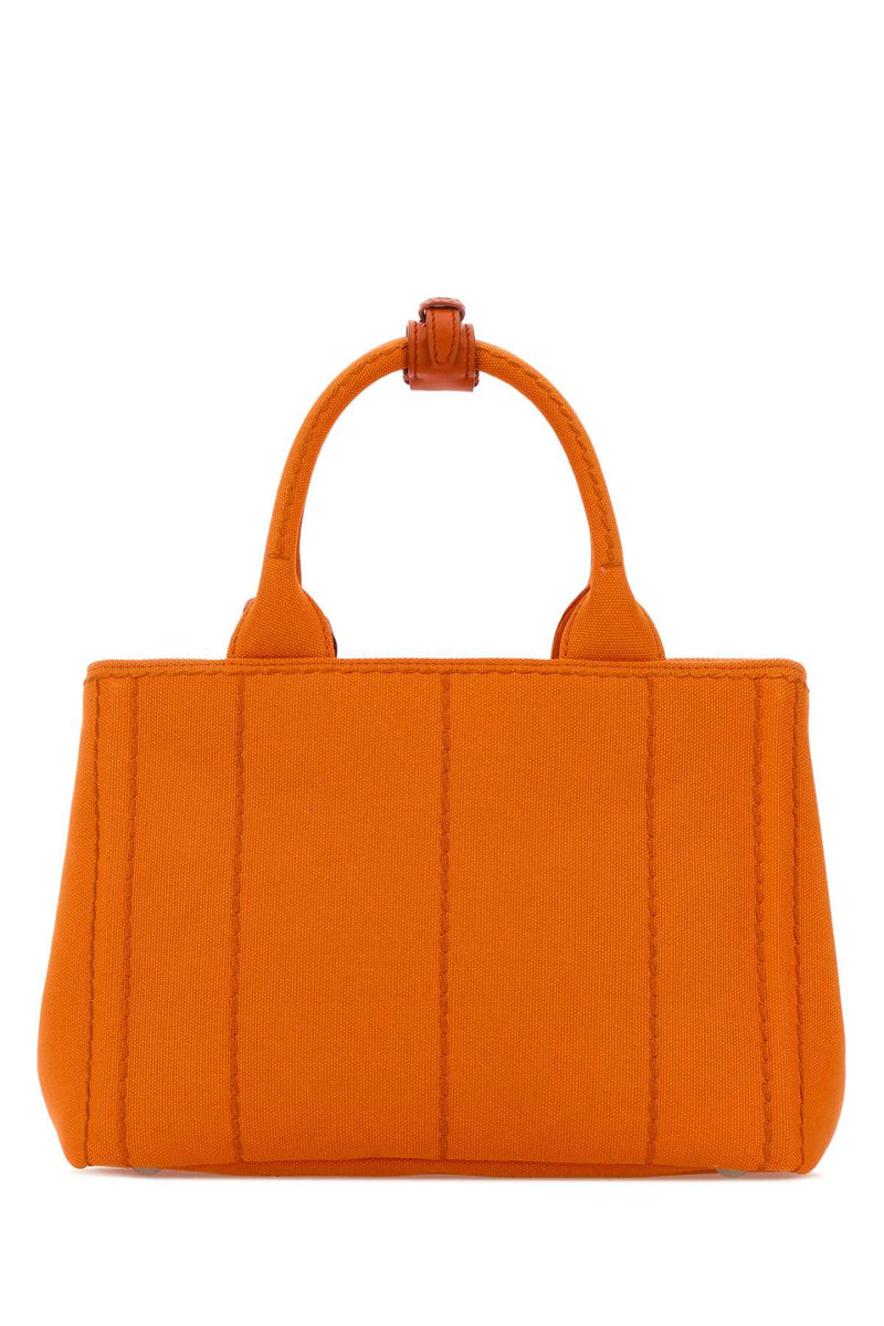 Prada Top Handle Bag — Orange