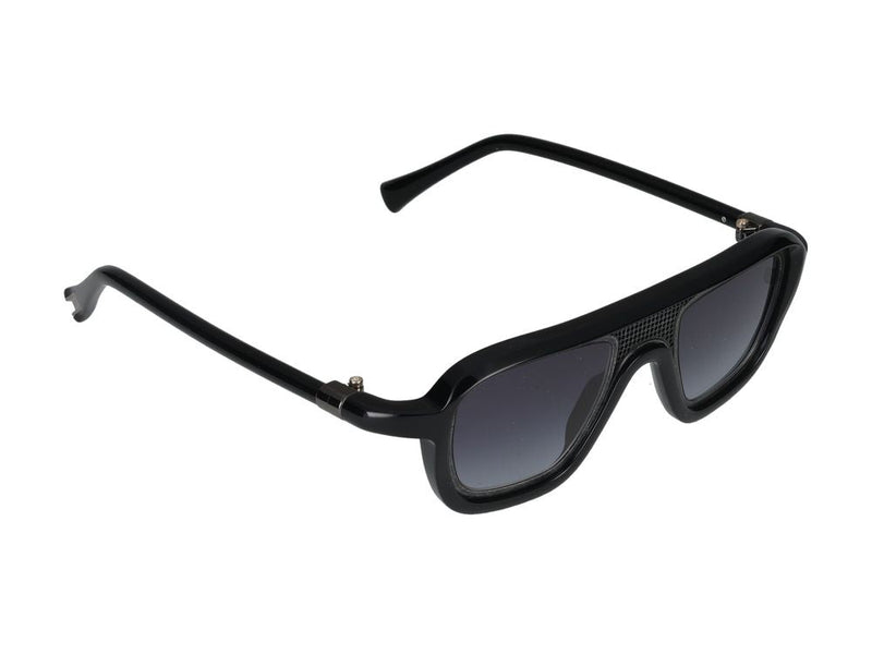 Yohji Yamamoto Sun502 Sunglasses — Black Acetato