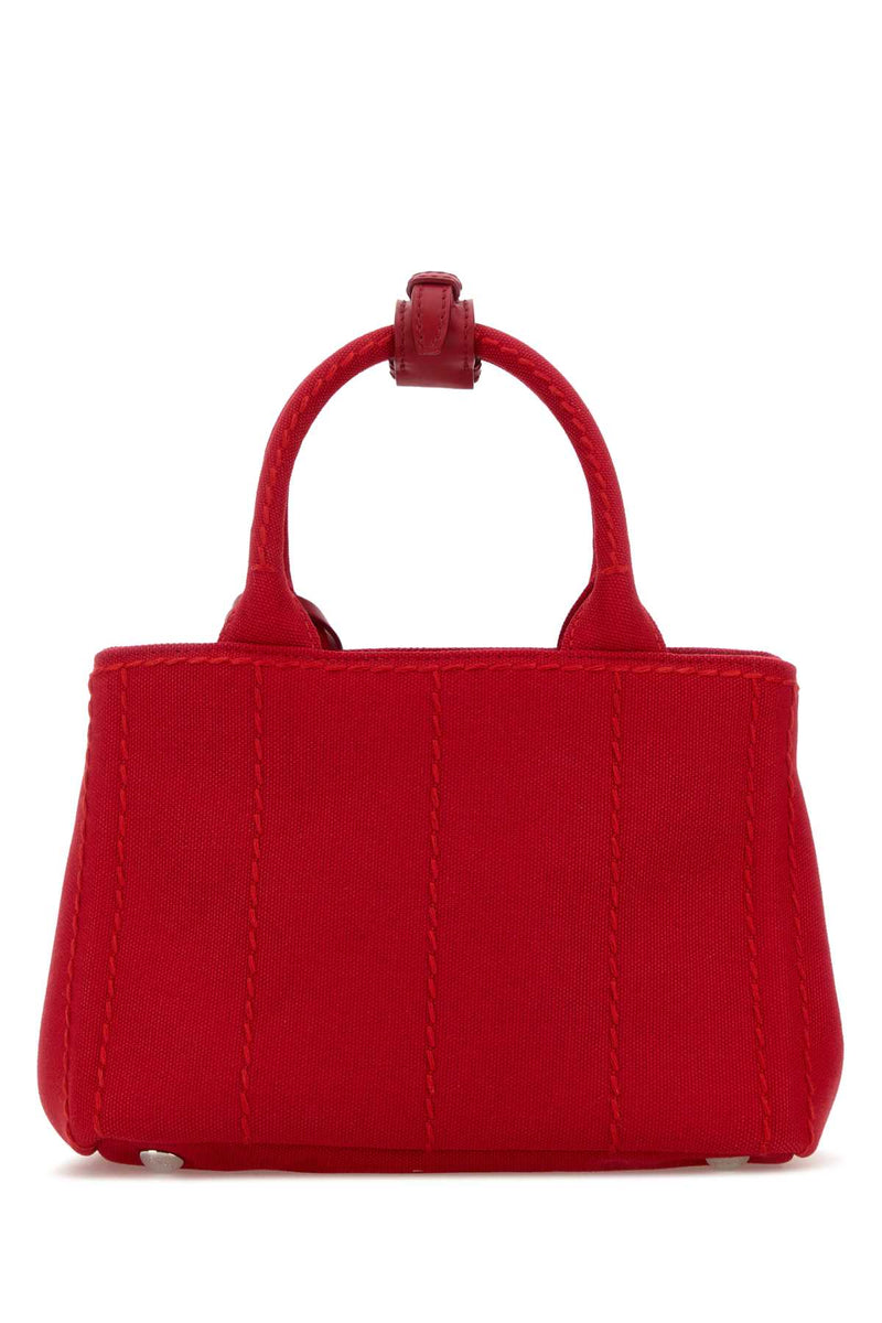 Prada Mano Tote Bag — Red