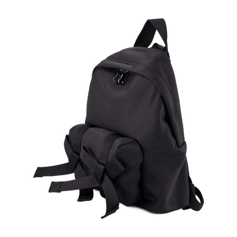 Simone Rocha Pearl-Beaded Backpack — Black Nylon