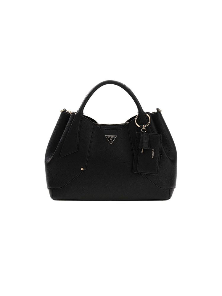 Guess Shoulder Bag — Black Polyurethane