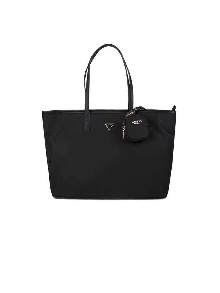 Guess Polyester Tote Bag — Black