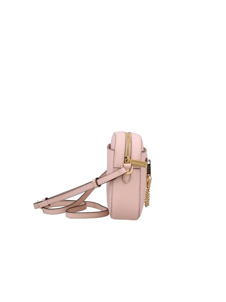 Michael Kors Crossbody Bag — Pink Leather