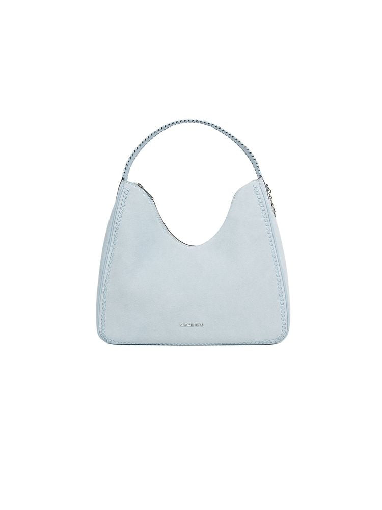 Michael Kors Nayla Hobo Bag — Blue Leather