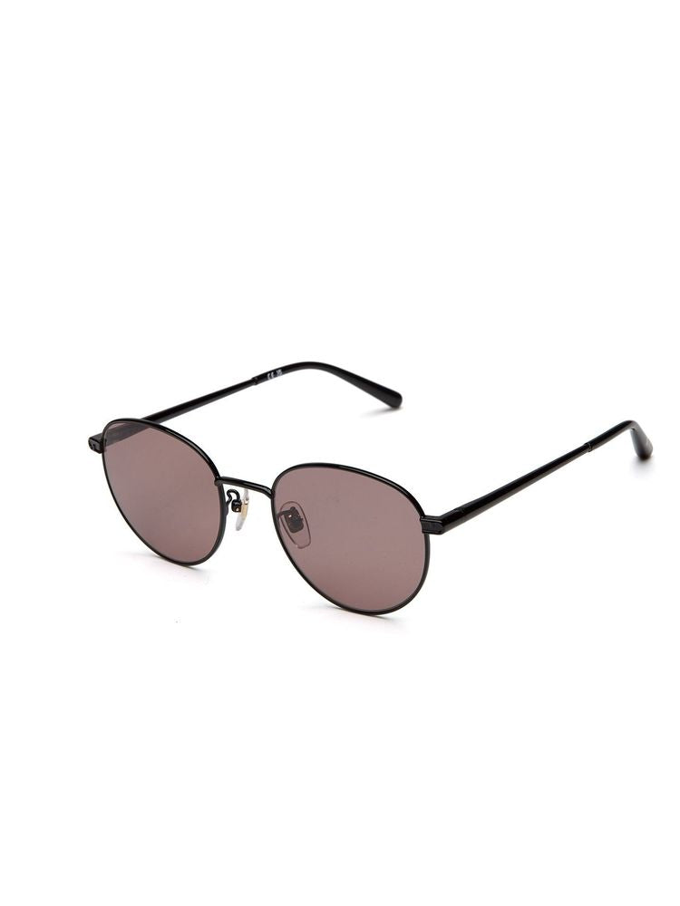 Furla Sfub19 Metal Round-Frame Sunglasses — Black