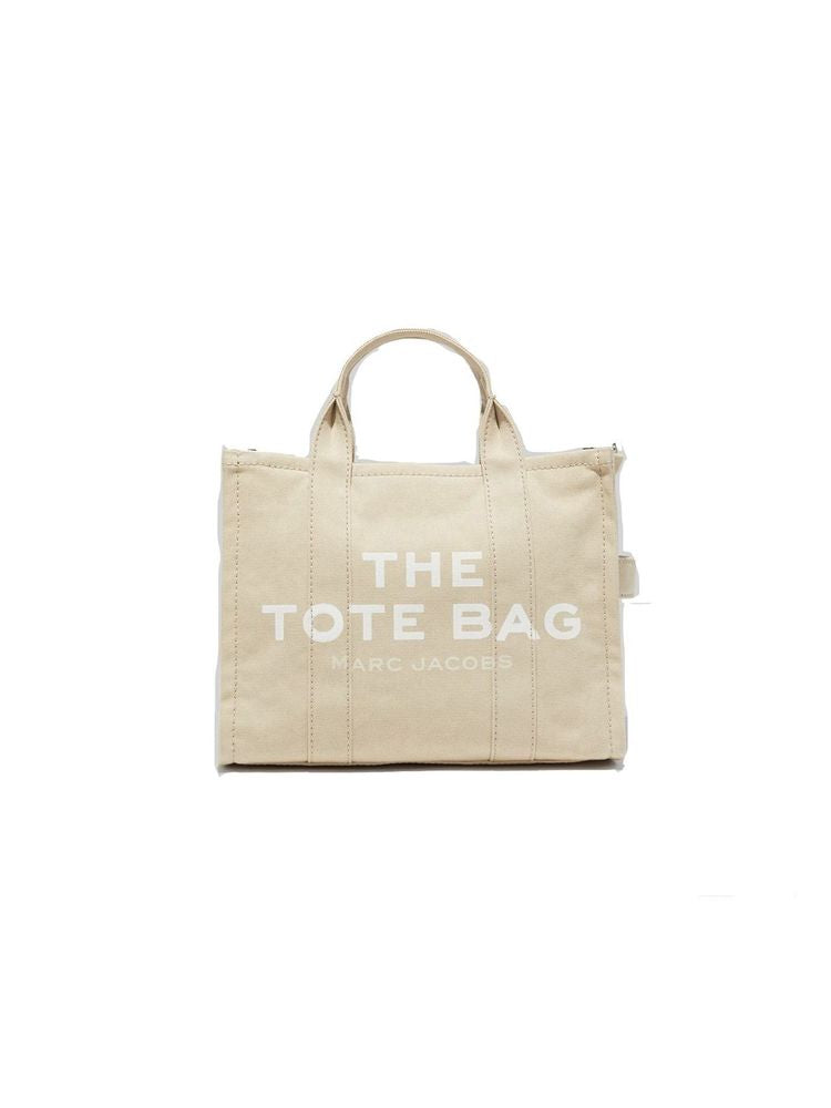 Marc Jacobs Canvas Tote Bag — Beige Cotton