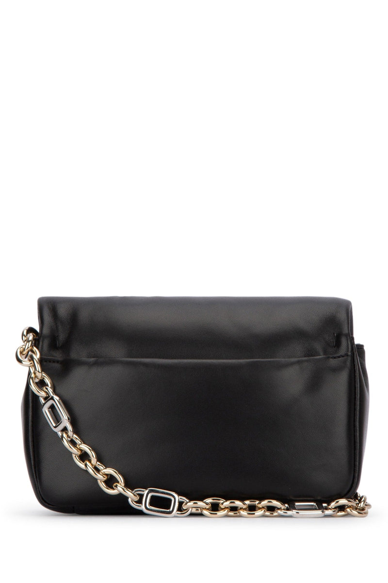 Roger Vivier Quilted Nappa Leather Shoulder Bag — Black Dream Sp. 0.6/0.78