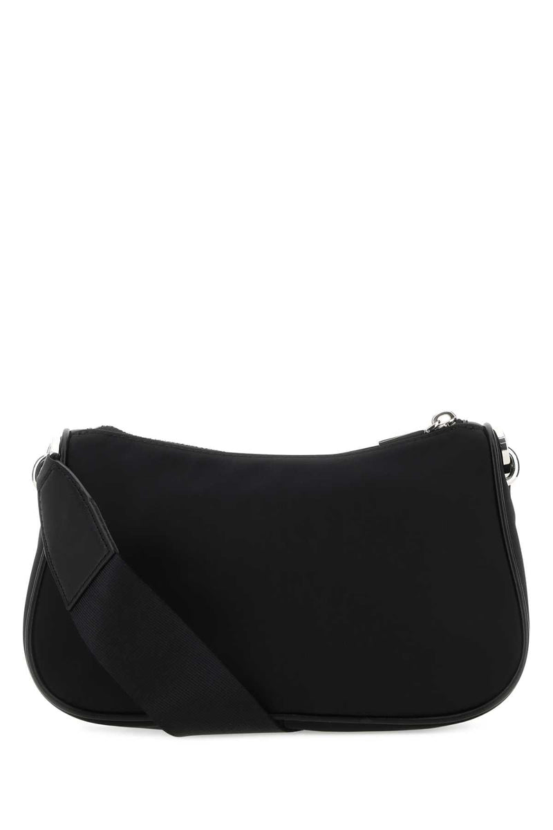 Michael By Kors Crossbody Bag — Black Nylon