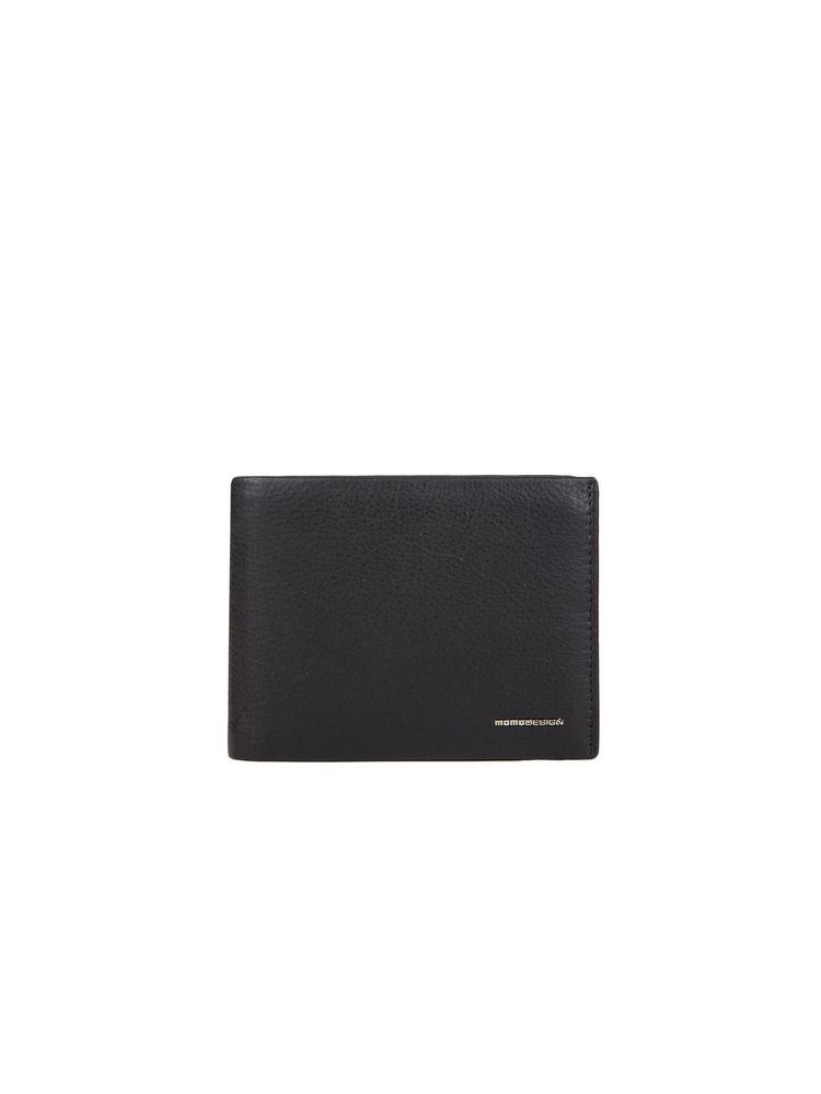Momo Design Genuine Leather Wallet — Black