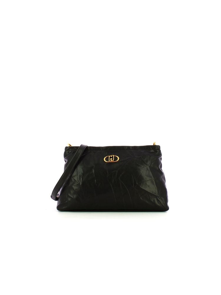 Liu Jo Polyurethane Clutch — Black