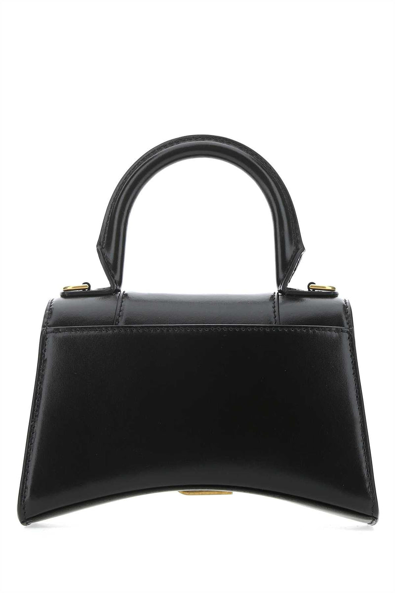Balenciaga Quilted Calf Leather Top Handle Bag — Black T Domesticated Le