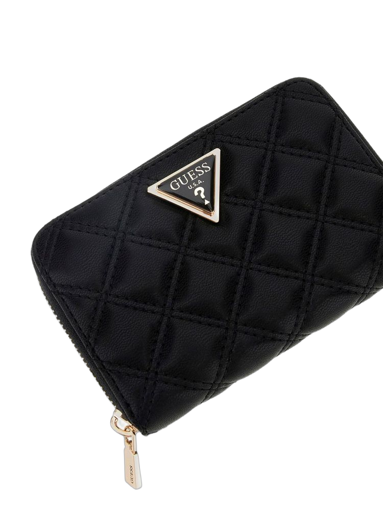 Guess Giully Ii Wallet — Black Polyurethane