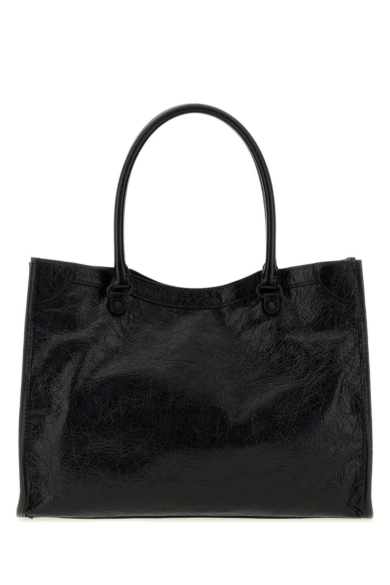 Balenciaga City Shoulder Bag — Black