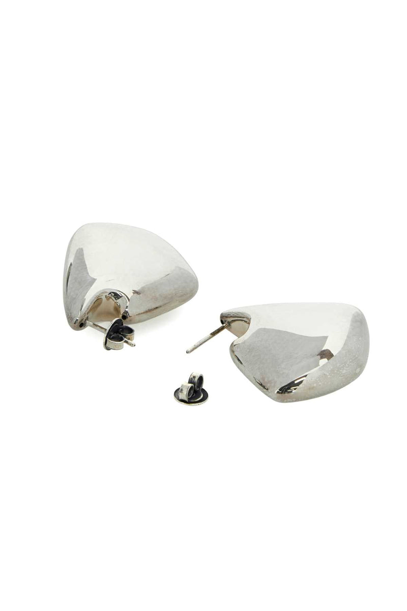 Bottega Veneta Sterling Silver Earrings — Exterior