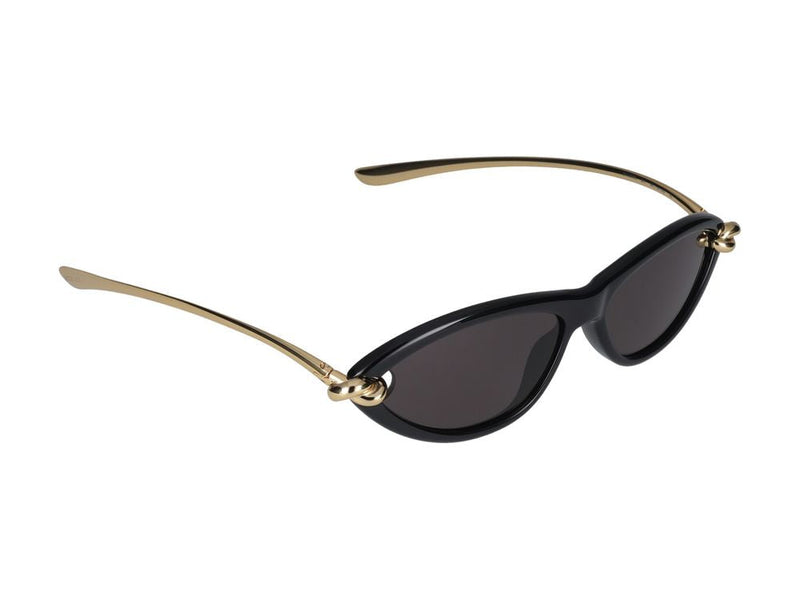 Bottega Veneta Bv1390s Sunglasses — Black Injected