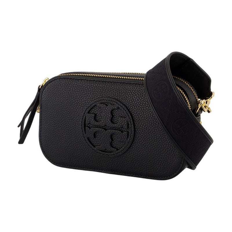 Tory Burch Miller Mini Crossbody Bag — Black Cowhide