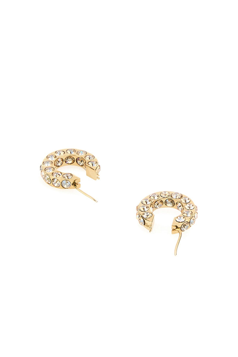 Amina Muaddi Golhoncrygol Earrings — Gold