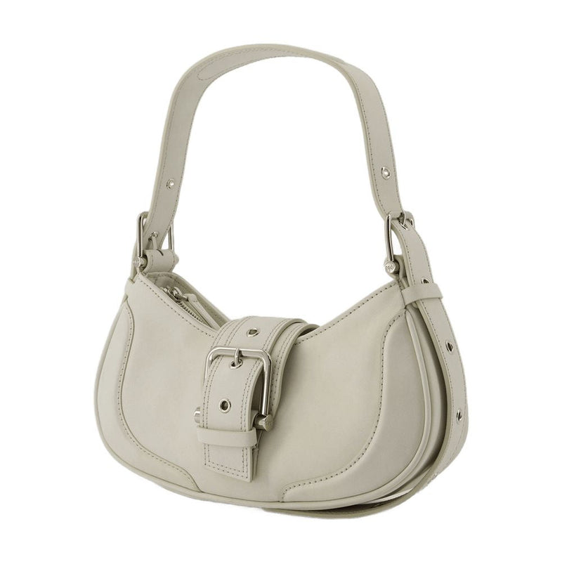 Osoi Shoulder Bag — White Calfskin