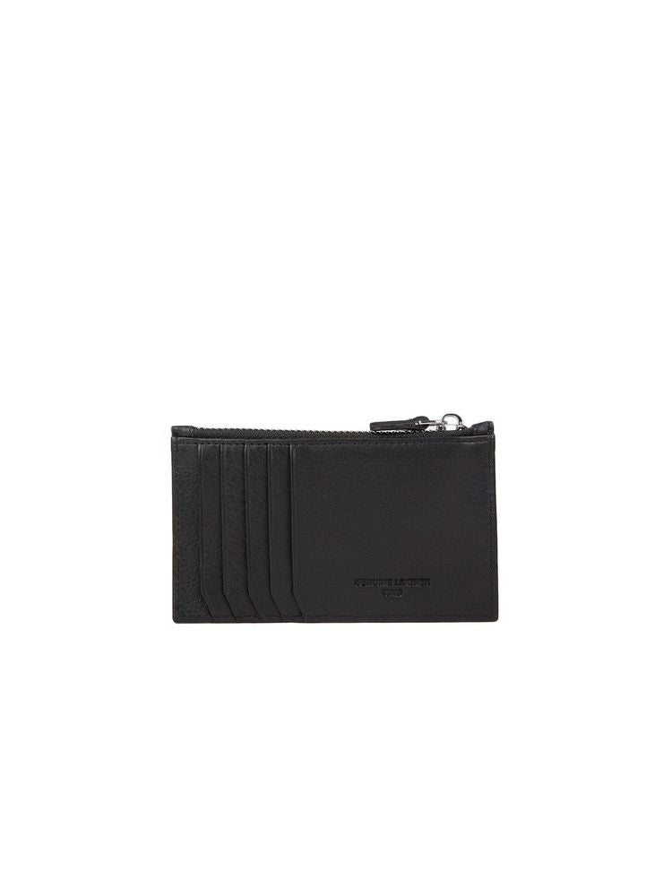Momo Design Genuine Leather Wallet — Black
