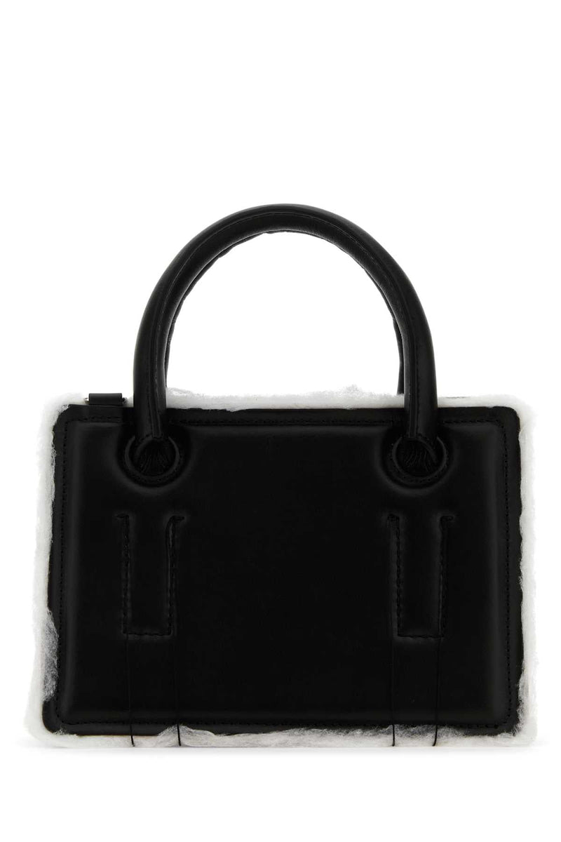 Dentro Top Handle Bag — Black