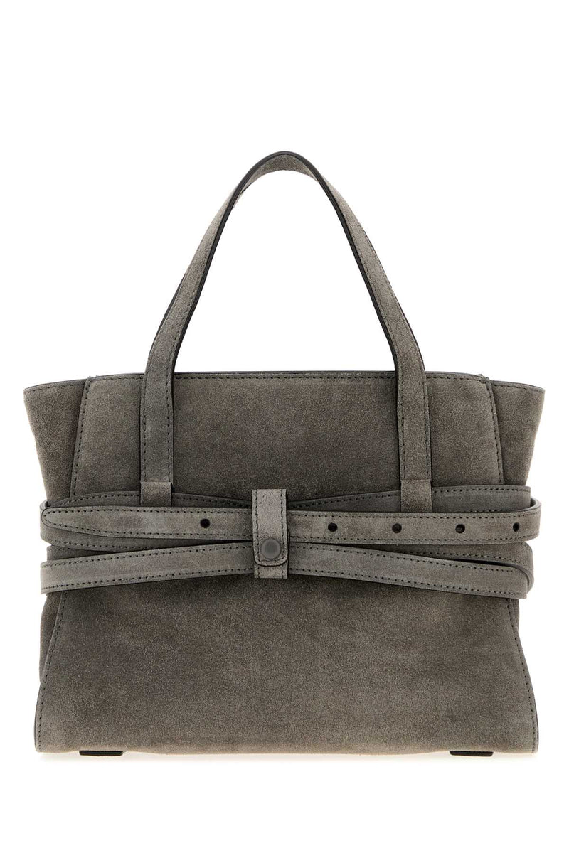 Moschino Top Handle Bag — Gray