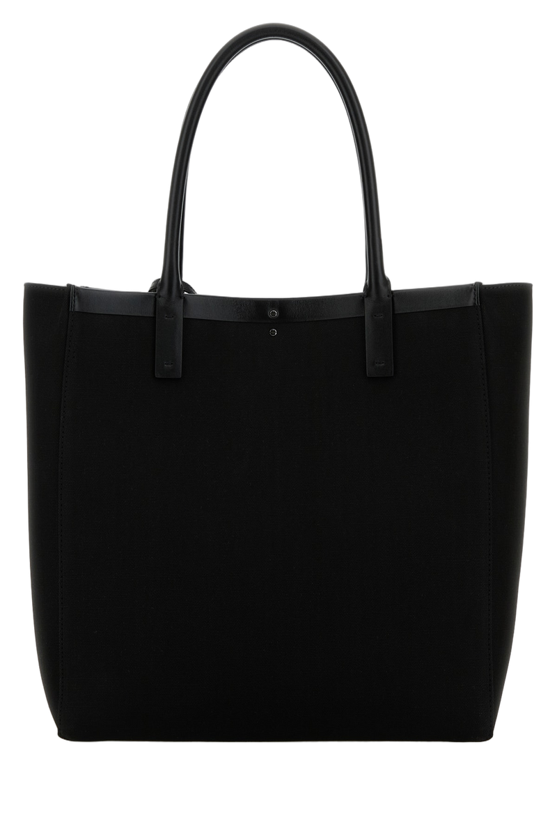 Valentino Garavani Cotton Canvas Tote Bag — Black