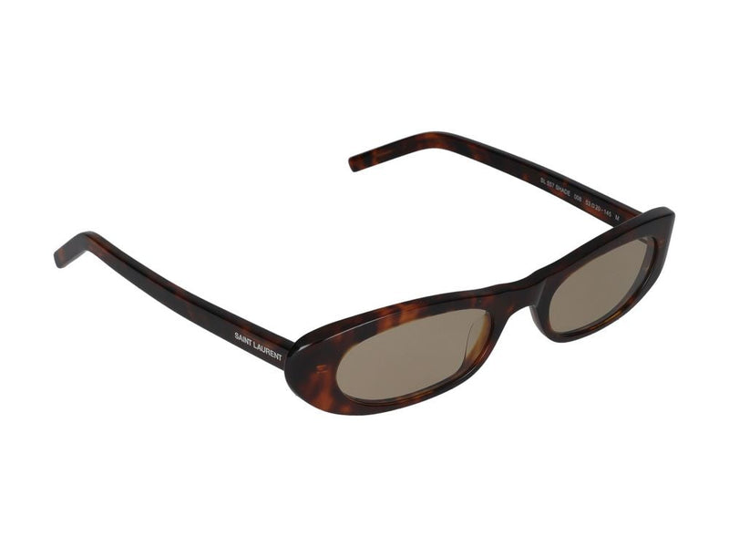 Saint Laurent Sl Sunglasses — Tortoiseshell Brown Acetate