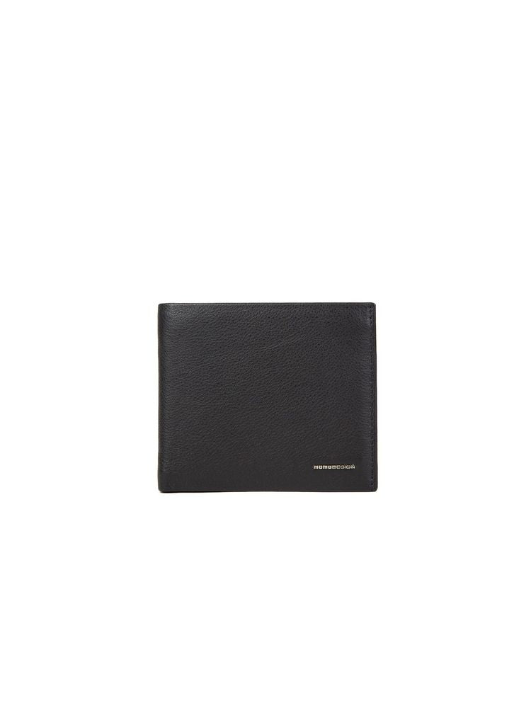 Momo Design Genuine Leather Wallet — Black