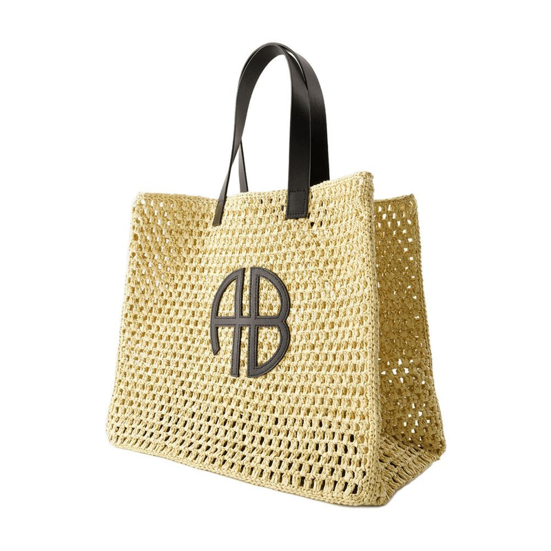 Anine Bing Rio Tote Bag — Beige Synthetic