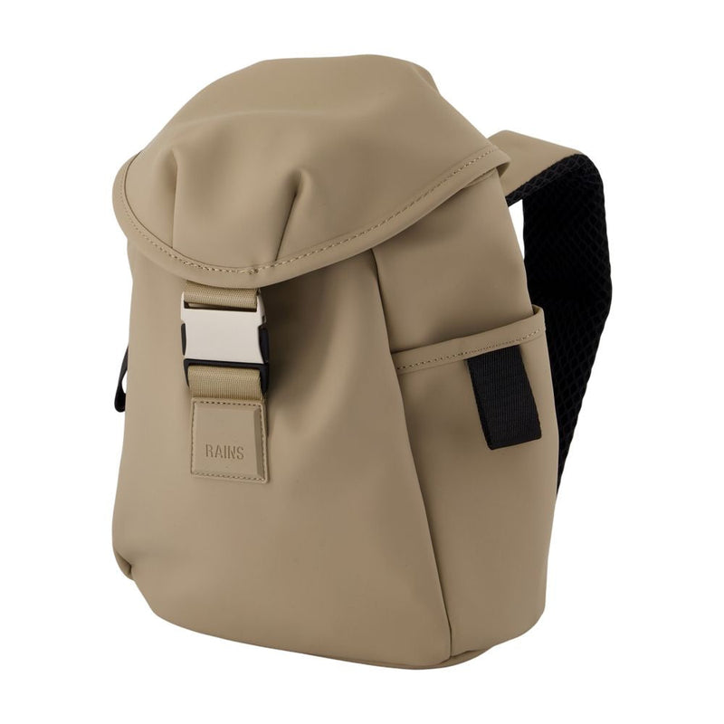 Rains Backpack — Beige Synthetic
