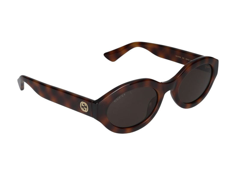 Gucci Gg1579s Sunglasses — Havana Injected
