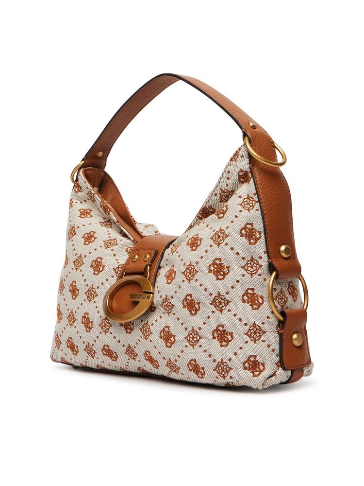 Guess Camden Shoulder Bag — Cognac Polyester