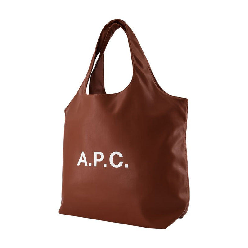 A.p.c. Ninon Tote Bag — Brown Synthetic