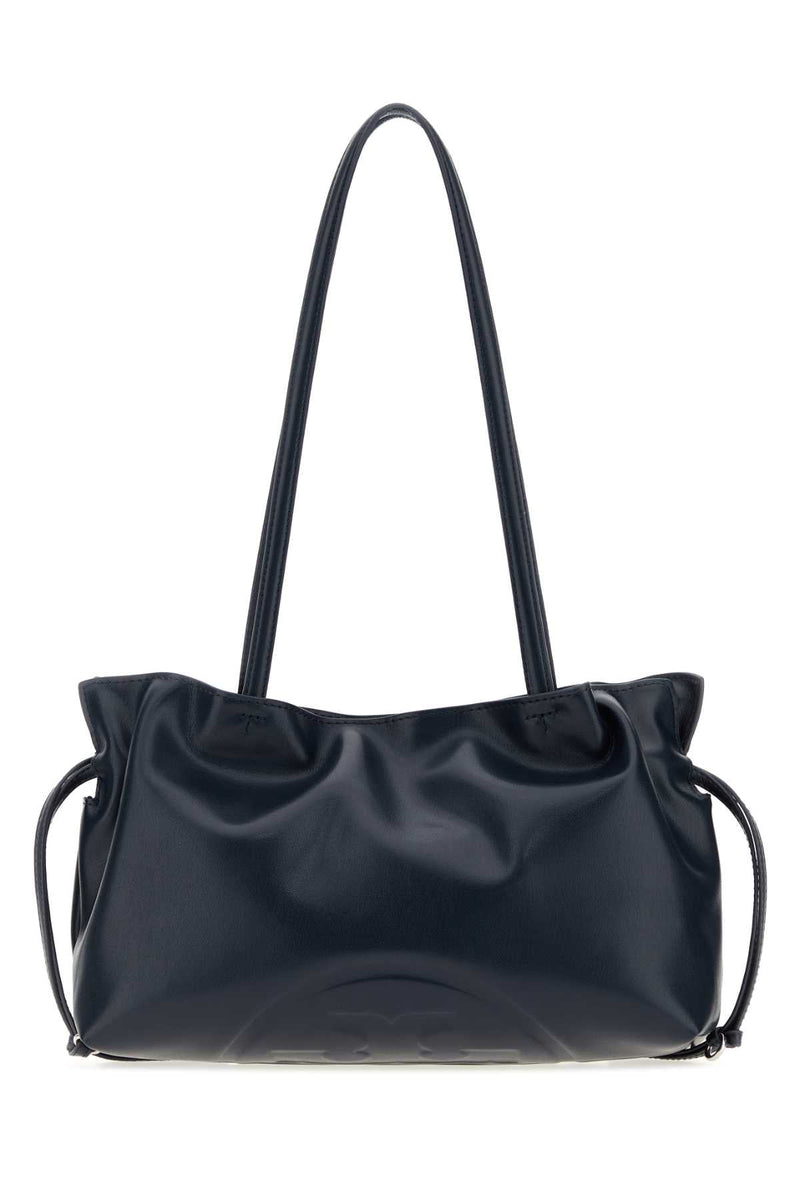 Tory Burch Recycled Shoulder Bag — Navy