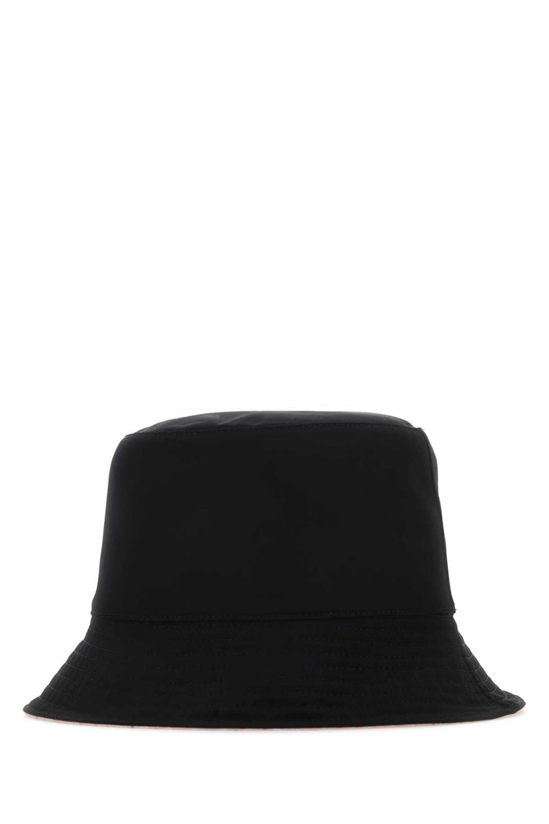 Alexander Mcqueen 7354604419q Logo-Embroidered Bucket Hat — Black
