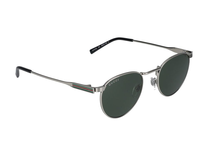 Gucci Gg1875s Sunglasses — Silver Metal