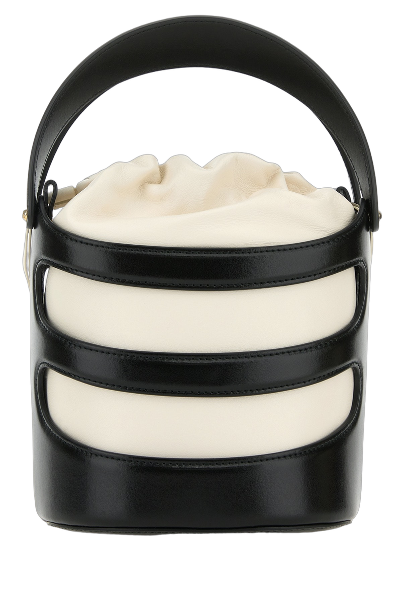 Alexander Mcqueen Quilted Leather Top Handle Bag — Black