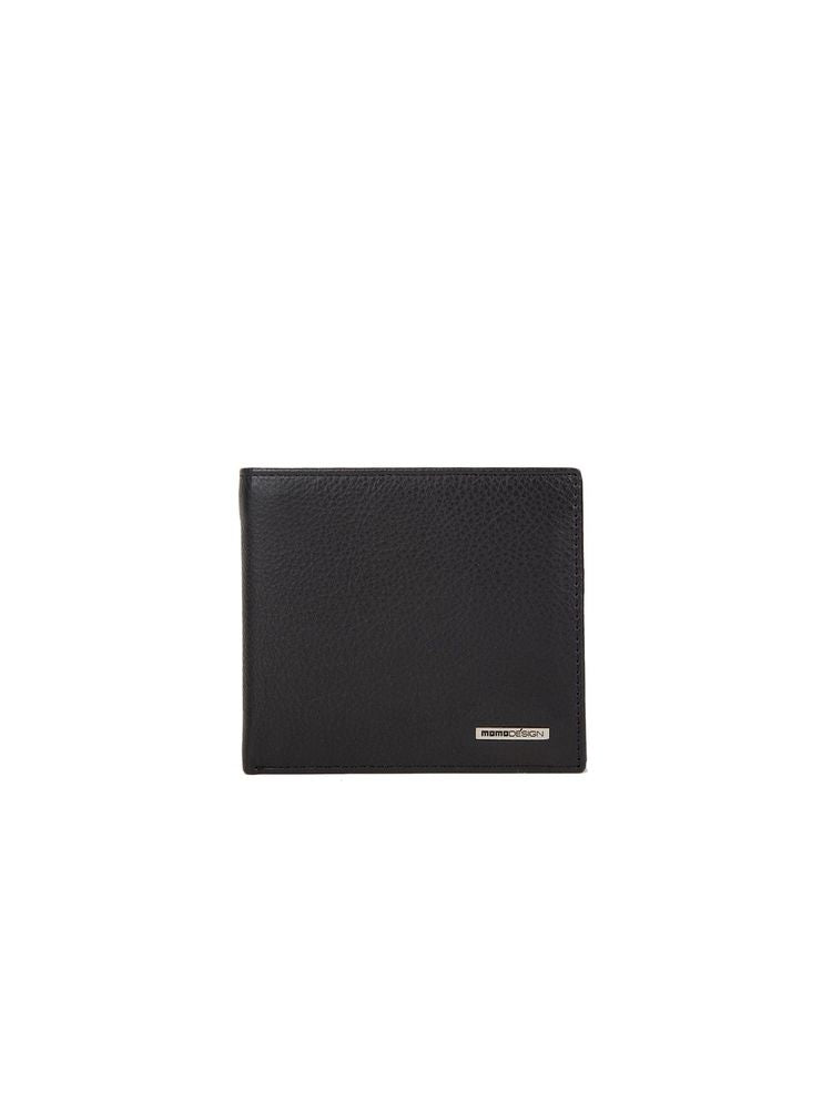 Momo Design Genuine Leather Wallet — Black