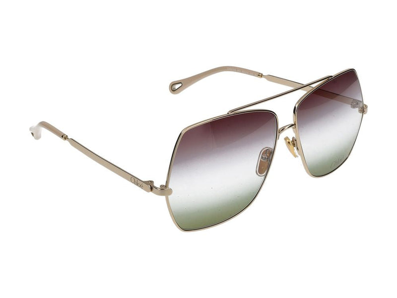 Chloé Ch0278s Sunglasses — Gold Metal