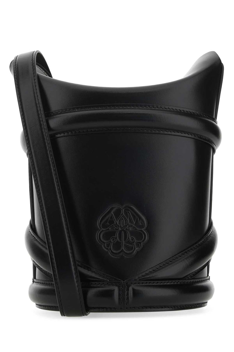 Alexander Mcqueen Bucket Bag — Black
